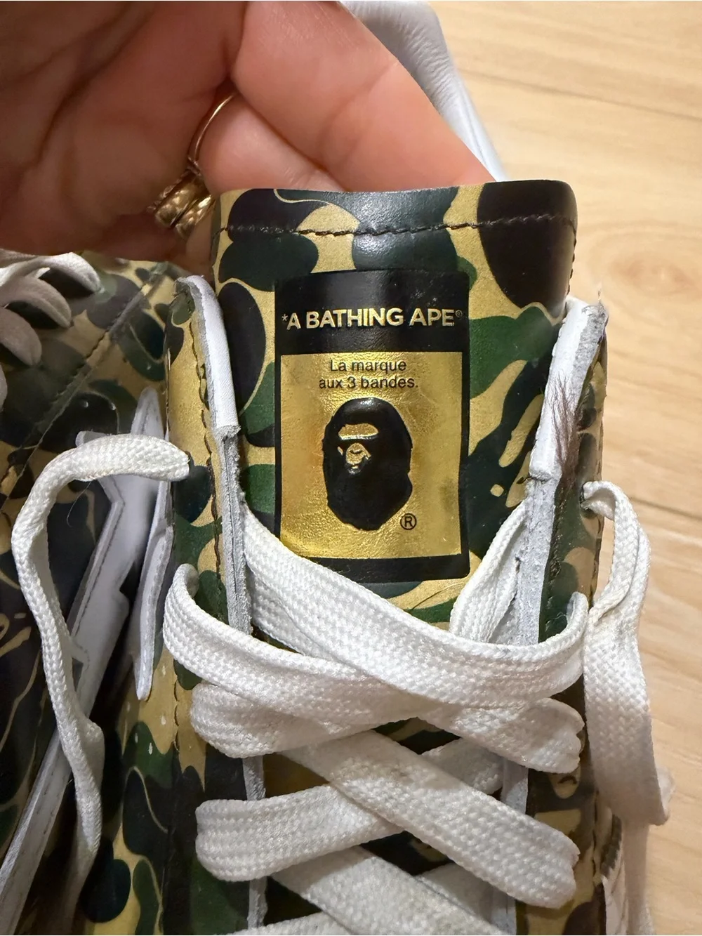 Adidas Superstar BAPE camo sneakers - Picture 13 of 14